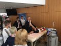 Dottore Paolo Manetti (AC Florenz) und Udo Buchholzer (VfB Reha-Welt) leiteten den ersten Workshop