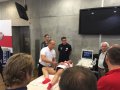 Peter Stiller (Mannschaftsarzt des FC Augsburg 1907), Steffen Tröster (FSV Mainz 05) und Christoph Schmitz (Ludwig-Maximilian-Universität München) leiteten den zweiten Workshop